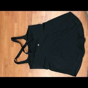 Lululemon Black Racerback Sz 12